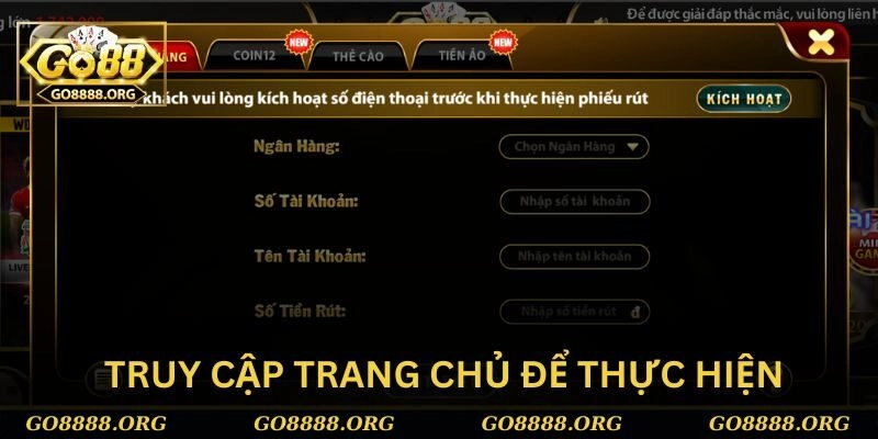 Truy cập trang chính chủ để thực hiện các bước an toàn nhất Truy cập trang chính chủ để thực hiện các bước an toàn nhất