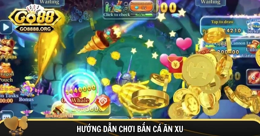 Hướng dẫn chi tiết tham gia bắn cá ăn xu